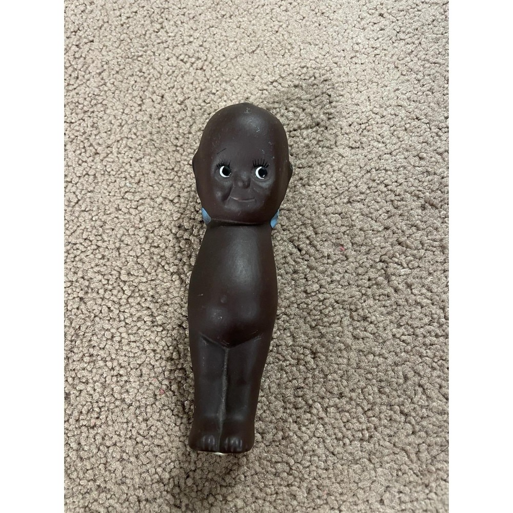 Vintage Shackman Kewpie Pudgie Bisque Porcelain‎ Doll Figurine African